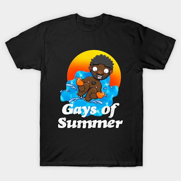 Gays of Summer Splash T-Shirt by LoveBurty